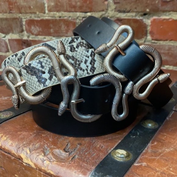🚨LAST ONE!🚨 Python Snake 1.25" Belt - Picture 5 of 6